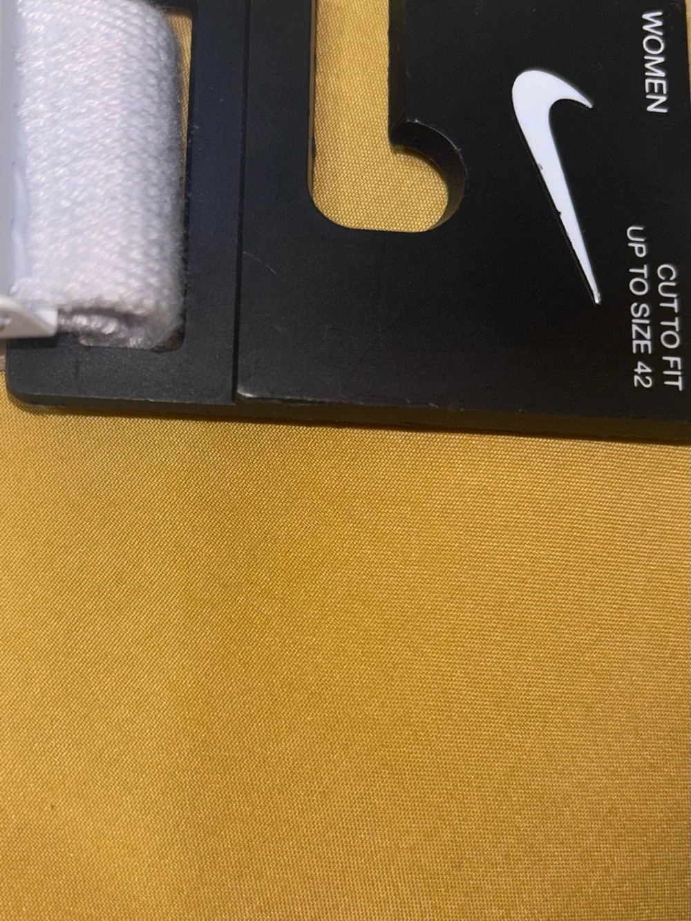 Nike White Belt Adjustable Wearable Cotton with metal buckle, Brand New